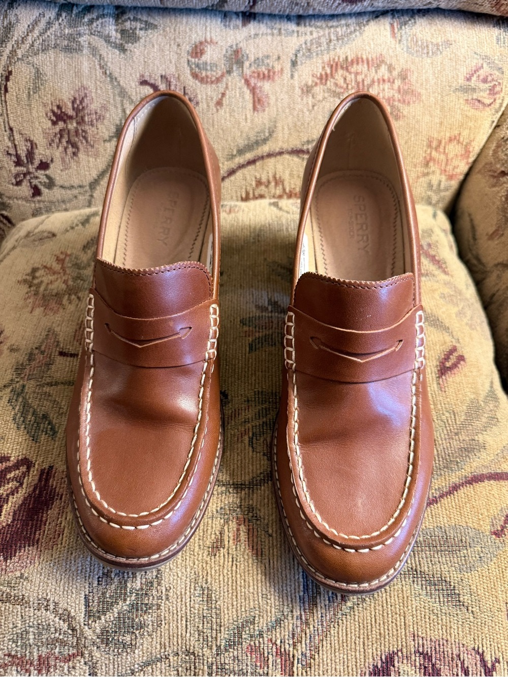 Sperry Wmn’s Classic Penny Loafers in Brown